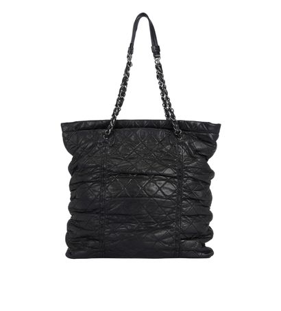 Quilted Sharpei Tote, front view